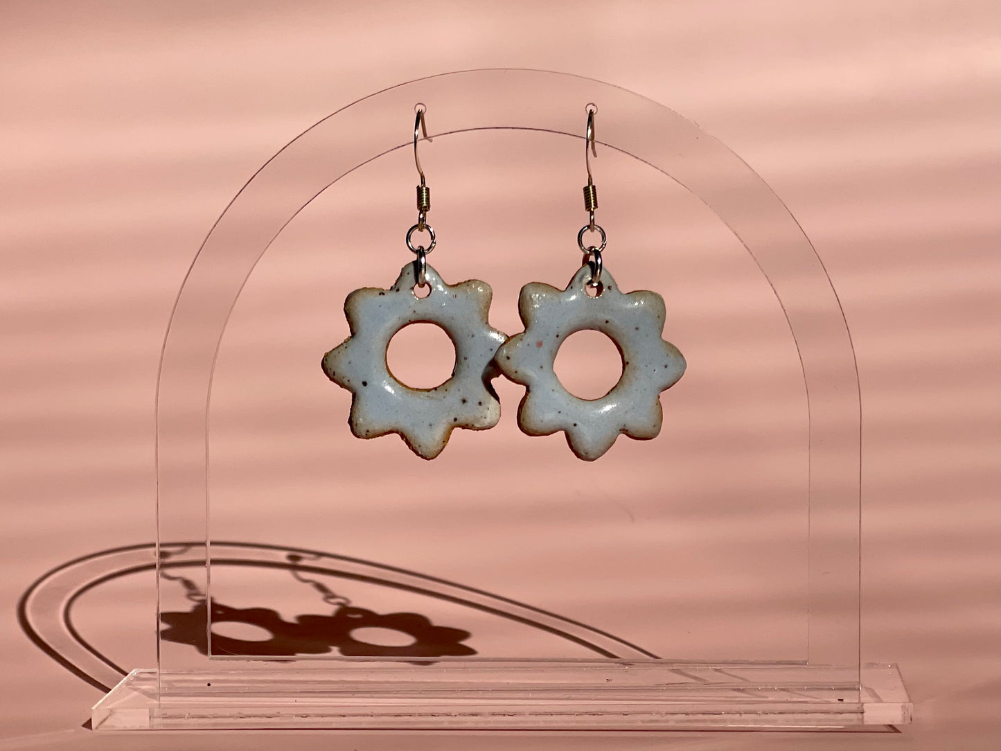 Baby Blue Flower Earrings