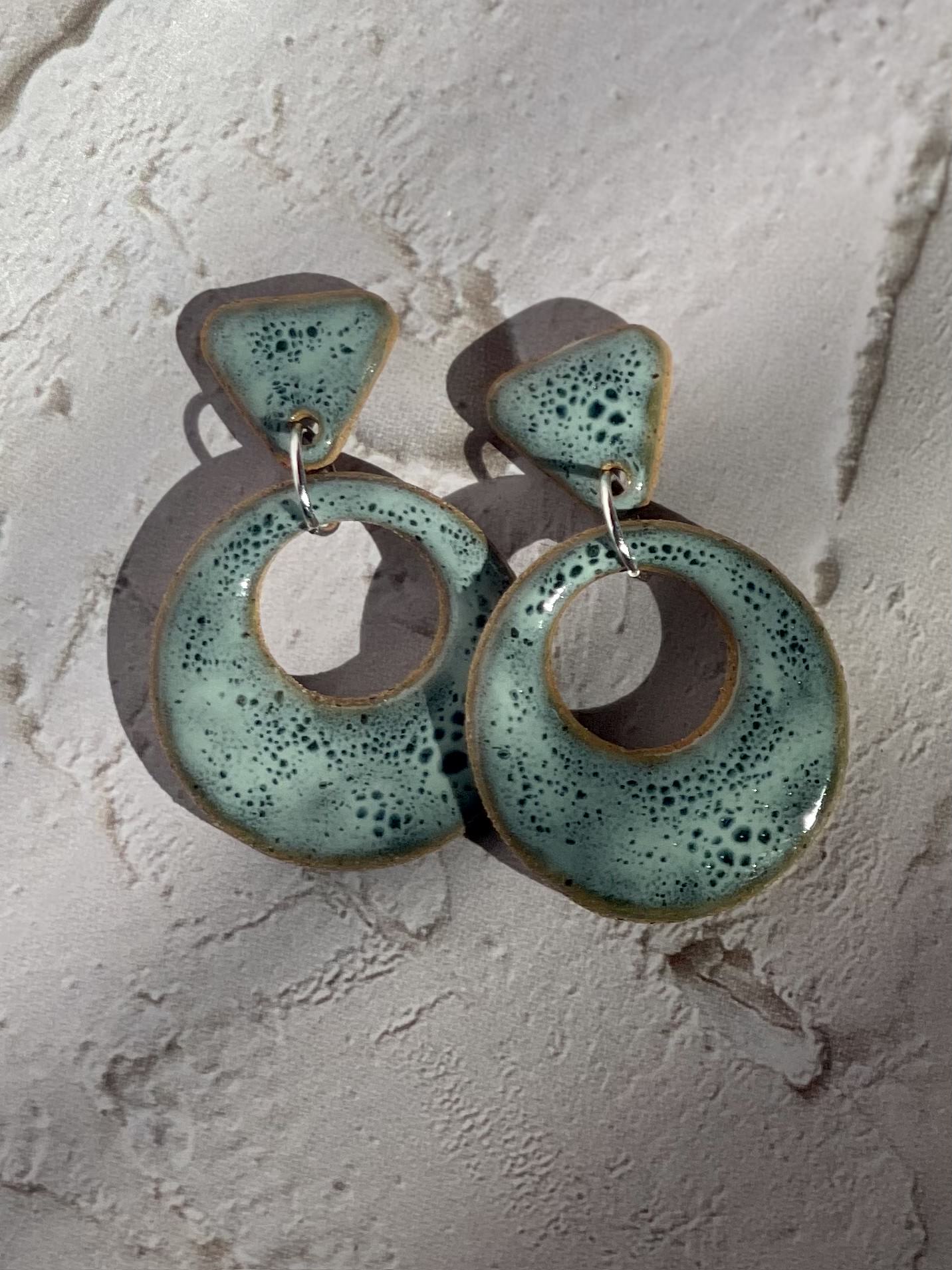 Oil Spot Earrings