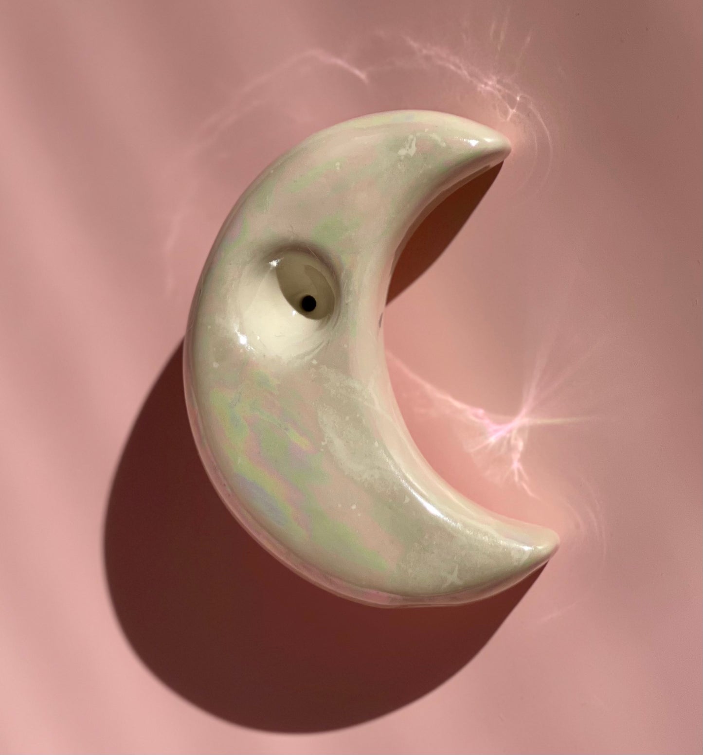 Iridescent Moon Pipe